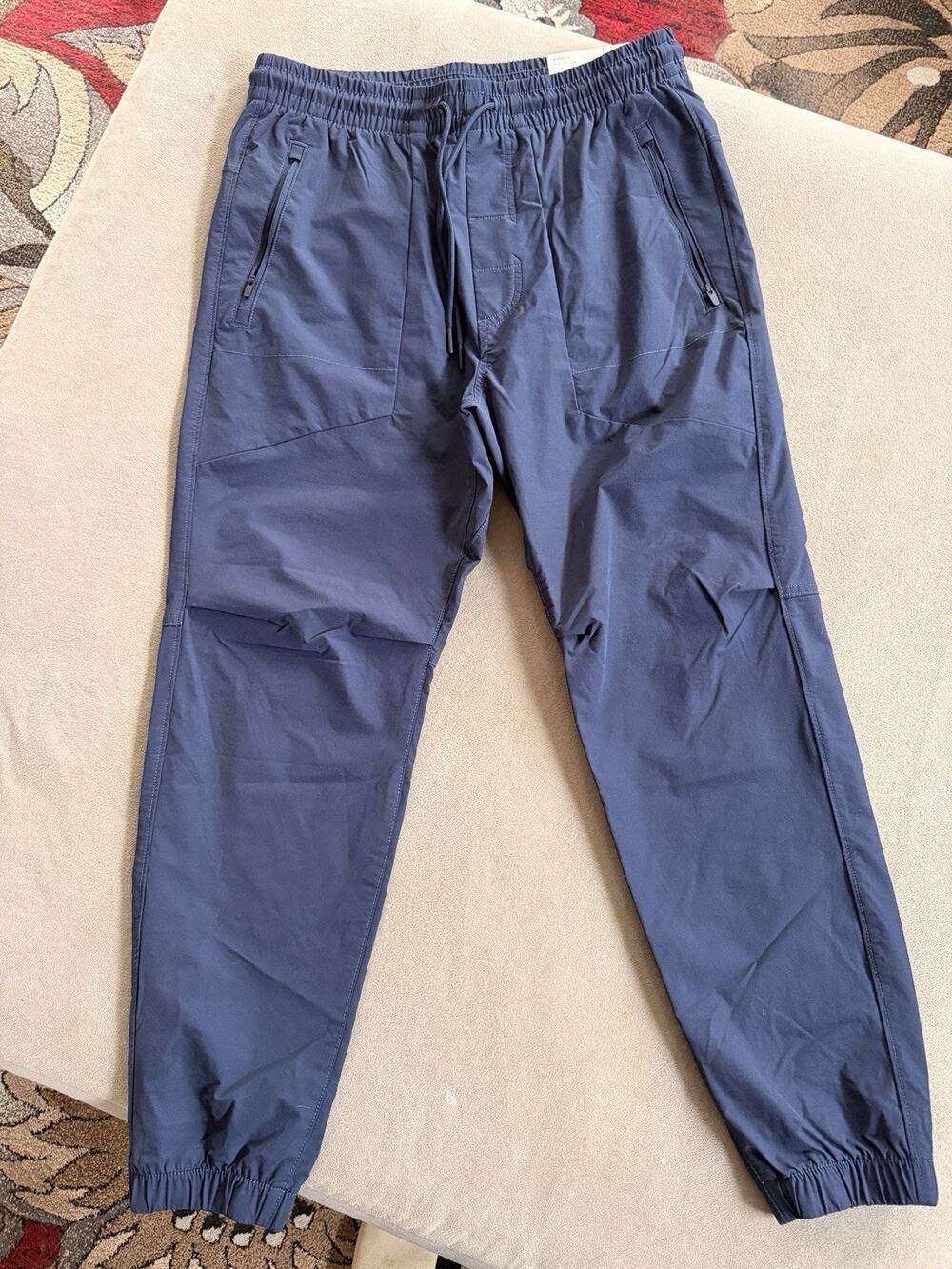 American Eagle AE 24/7 Tech Jogger Men's Size Small Airflex+ Tapered Navy Blue